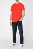 Crew Neck T-Shirt in Red